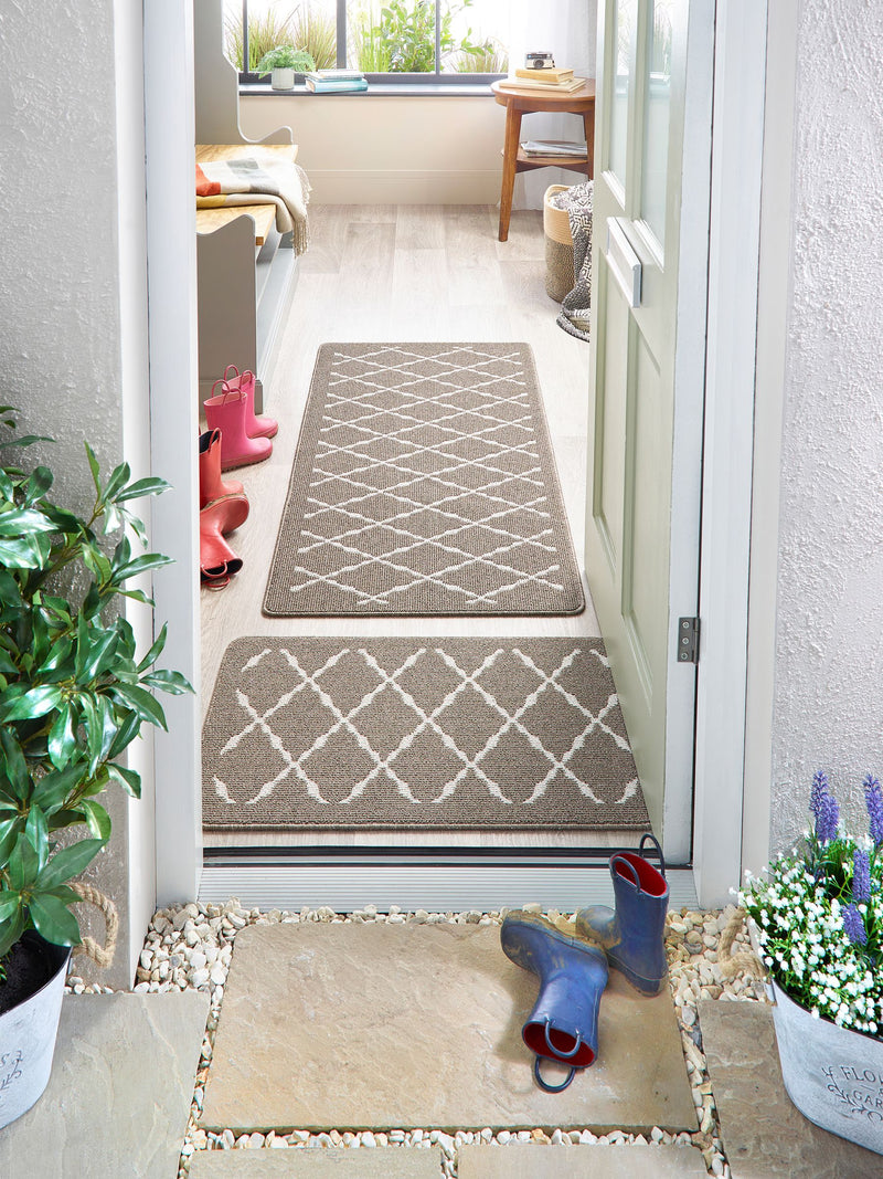 My Mat Stone Arbor small doormat with nonslip backing, UK version