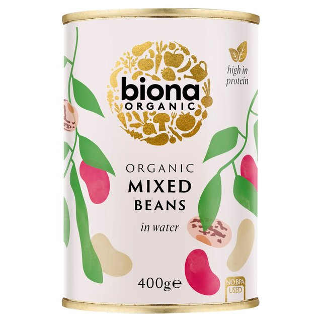 Biona Organic Mixed Beans in Water   400g