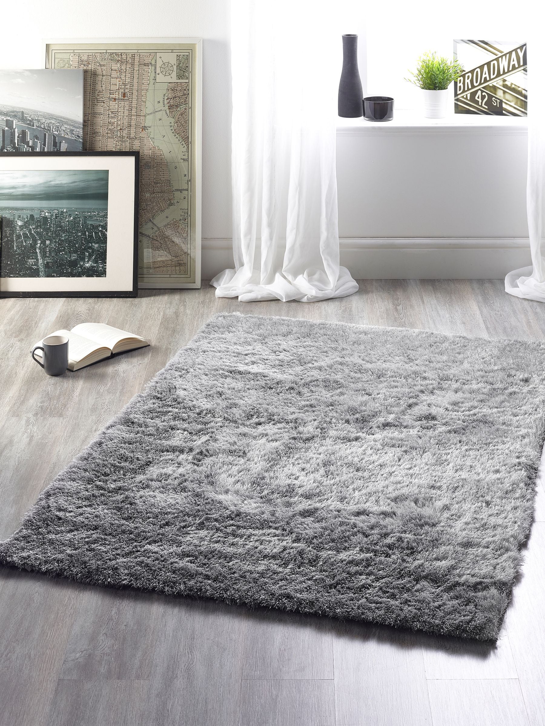Origin Rugs Silver Shimmer Rug