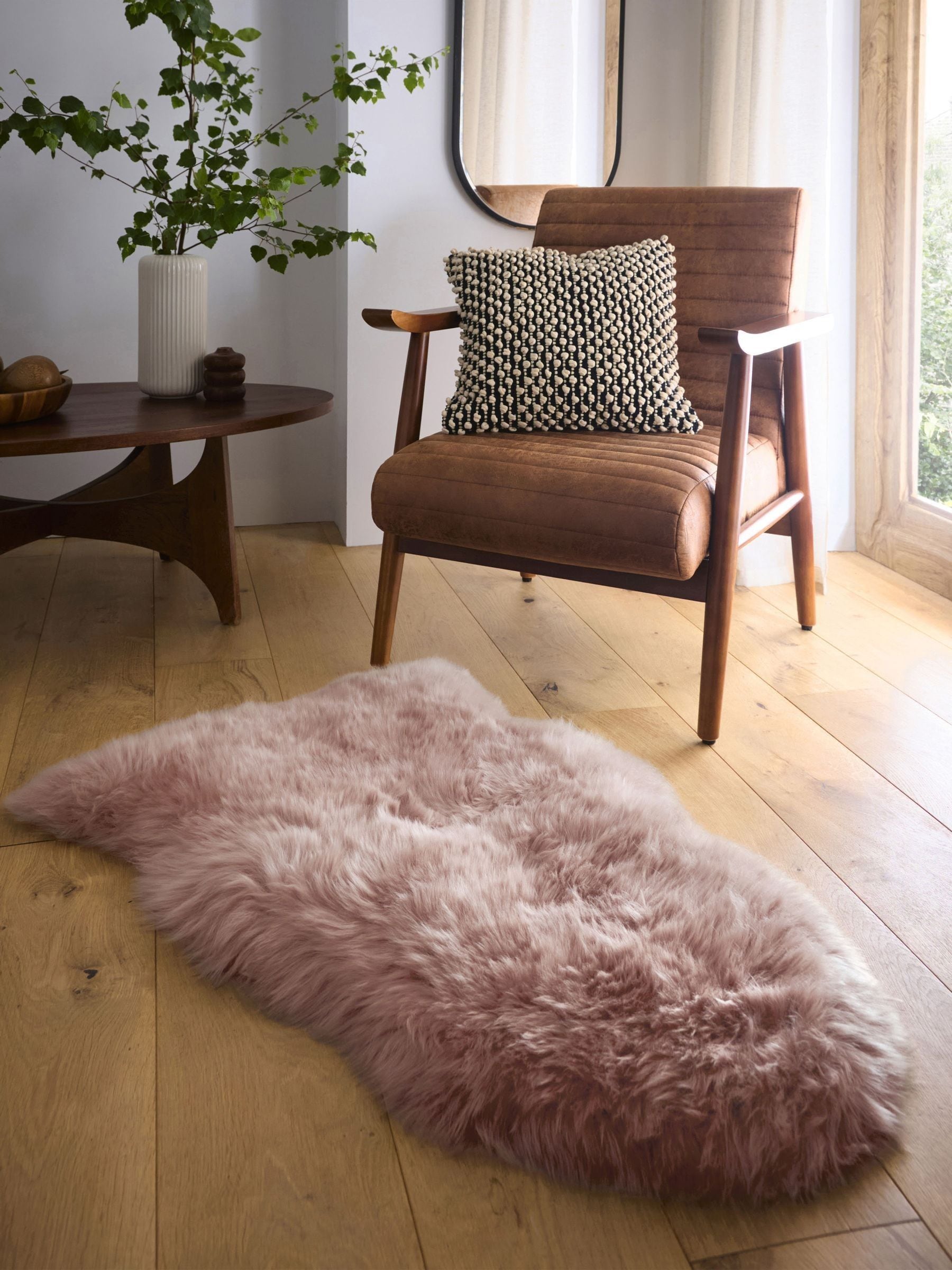 Origin Rugs Adobe Rose Sheepskin Rug