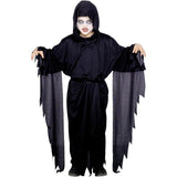 Smiffys Screamer Ghost Robe costume hooded robe, imported from the UK