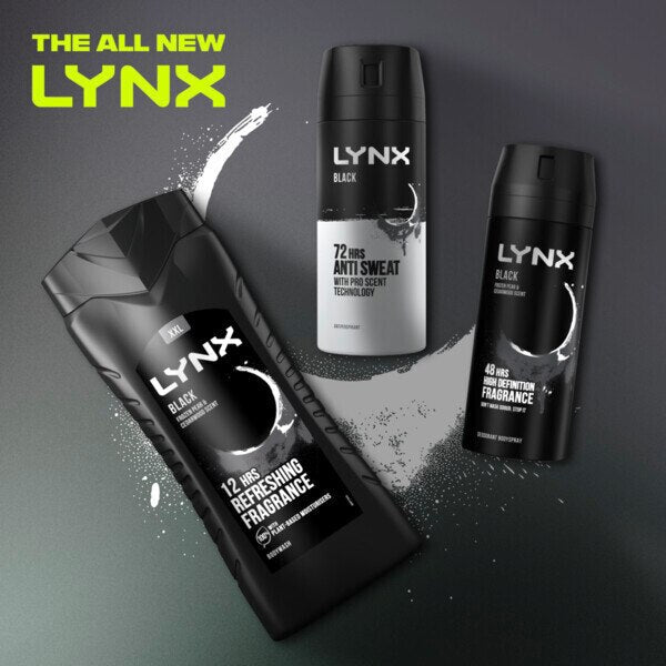 Lynx Bodywash Shower Gel Black 500ml GOODS Superdrug   