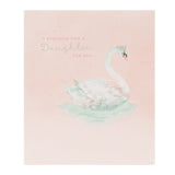 George Home Painted Swan Daughter Birthday Card General Household ASDA   