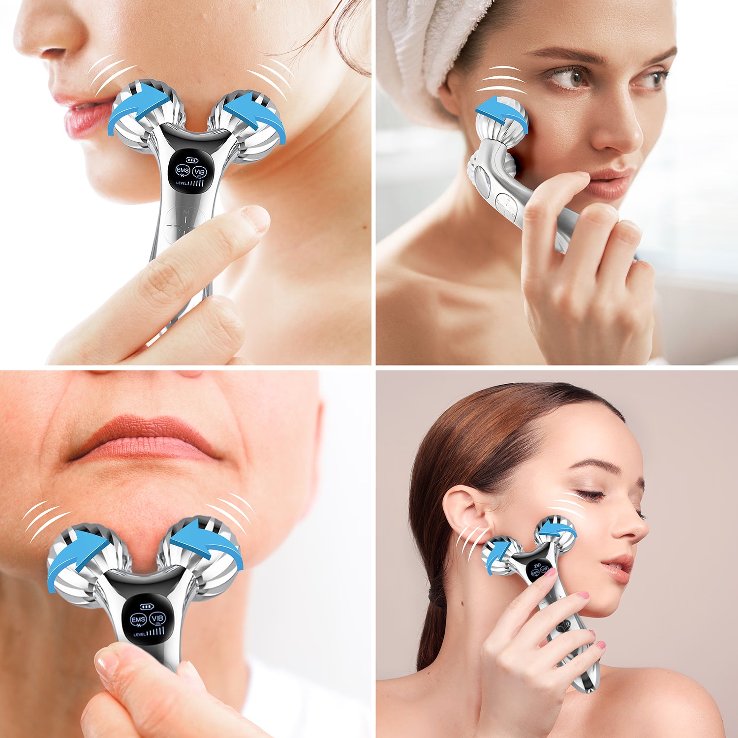 Rio 3D face and body roller massager (British brand)
