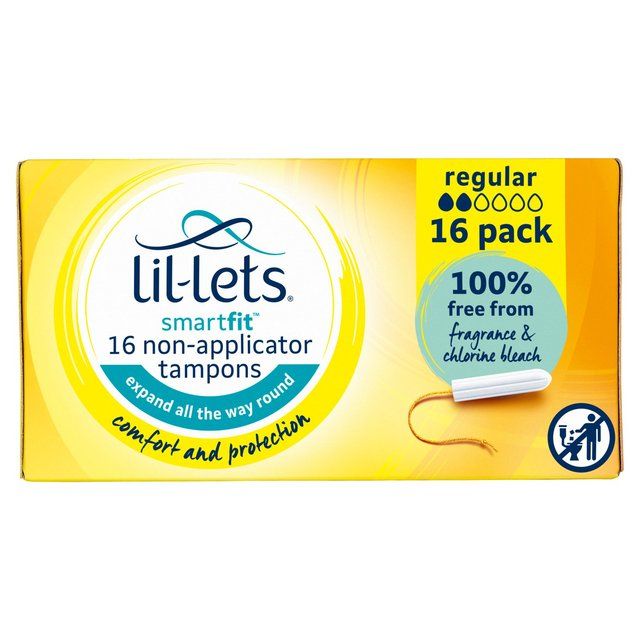 Lil-Lets Regular Non-Applicator Tampons   16 per pack GOODS M&S   