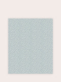 Laura Ashley Pale Seaspray Blue Sweet Alyssum A4 wallpaper sample (British brand)