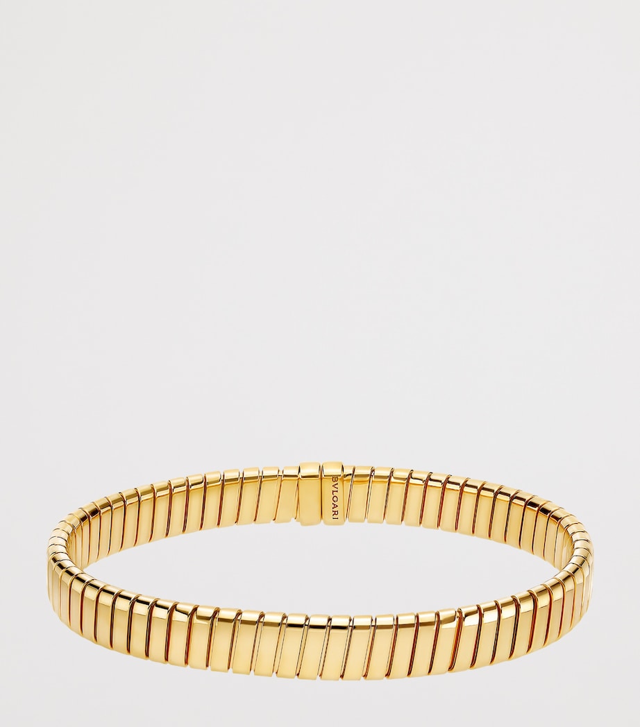 Bvlgari yellow gold Tubogas bracelet, UK version
