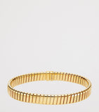 Bvlgari yellow gold Tubogas bracelet, UK version