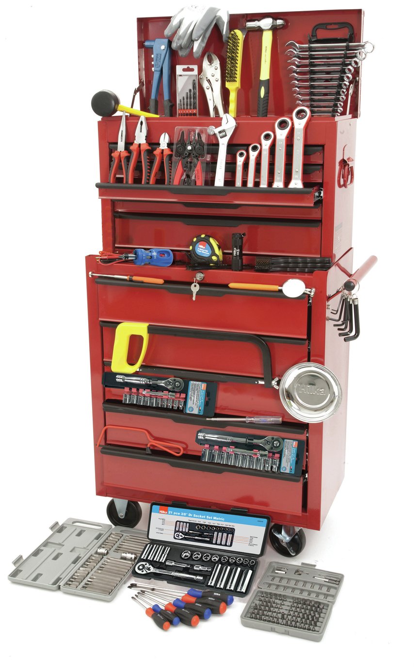 Hilka 270 Piece Tool Chest Kit, UK version