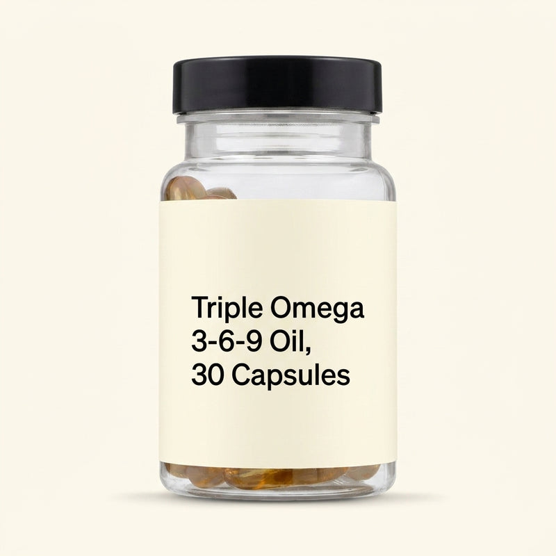 Holland & Barrett Vegan Triple Omega Oil 30 Capsules British product