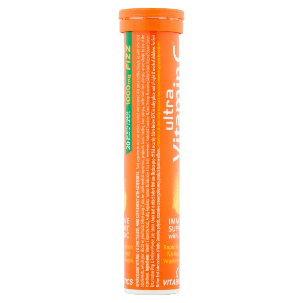 Ultra Vitamin C With Zinc Effervescent 20 Tabs GOODS Superdrug   