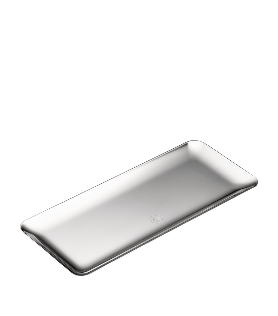 Christofle silver-plated cake dish 37cm x 16cm - British product