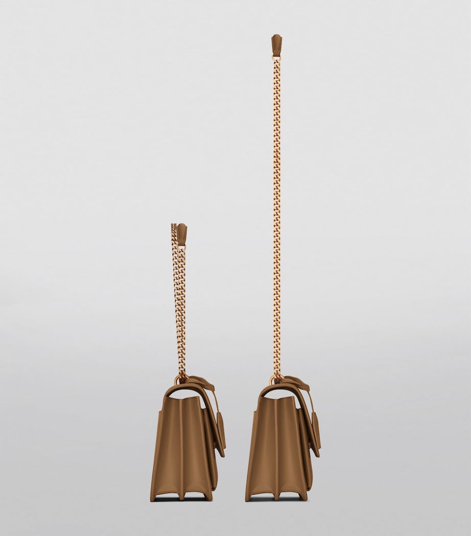 Saint Laurent Medium Sunset Shoulder Bag calf leather, UK version