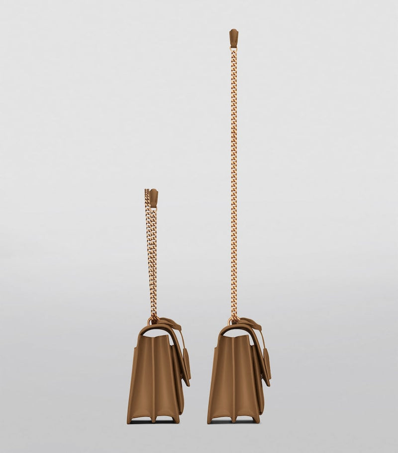Saint Laurent Medium Sunset Shoulder Bag calf leather, UK version