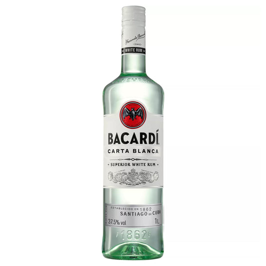 Bacardi Carta Blanca Superior White Rum 100cl All spirits & liqueurs Sainsburys   