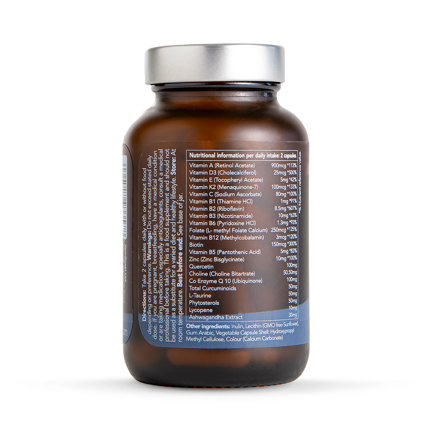 Zooki liposomal men's multivitamin capsules 60 count - British product