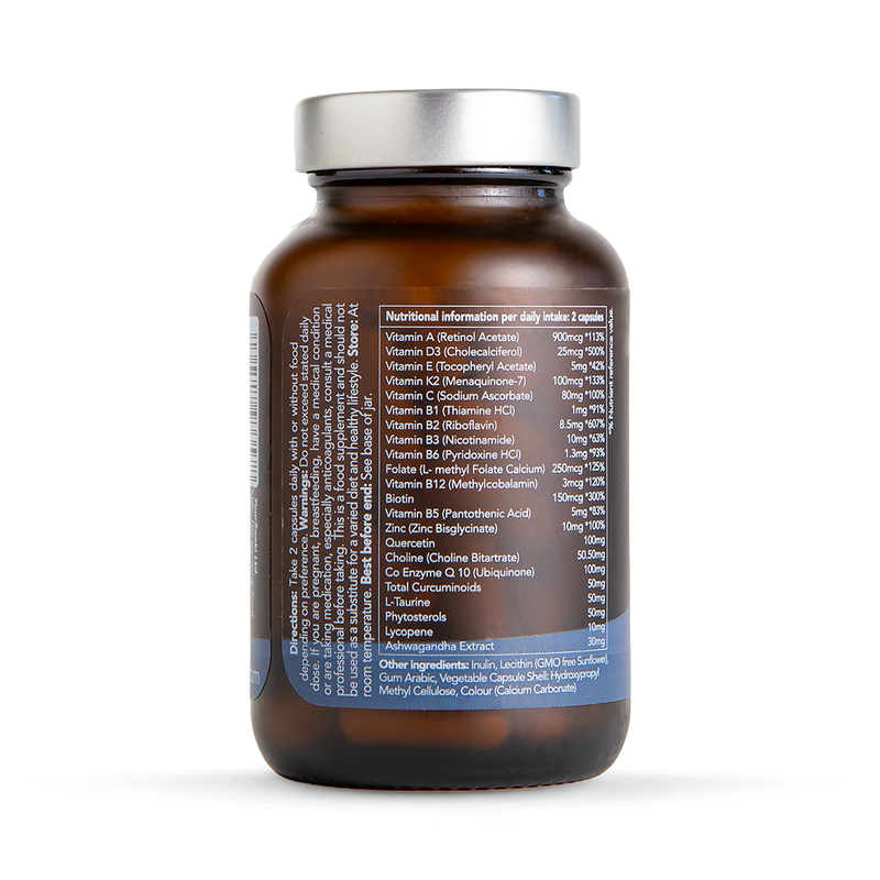Zooki liposomal men's multivitamin capsules 60 count - British product