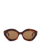 LOEWE acetate cat eye sunglasses coil design (British brand)