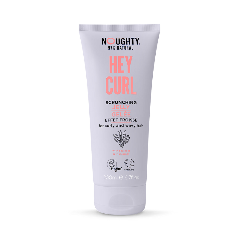 Noughty Wave Hello curl scrunching jelly 200ml, imported from the UK