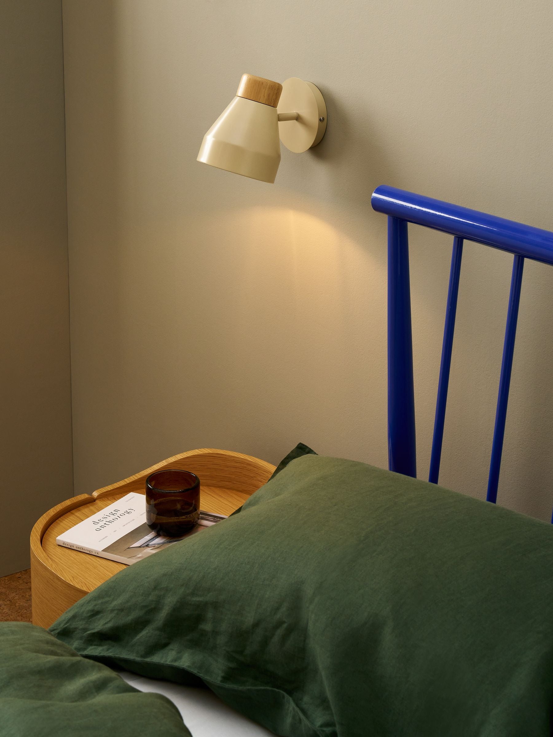 MADE.COM Cream Albert Wall Spotlight