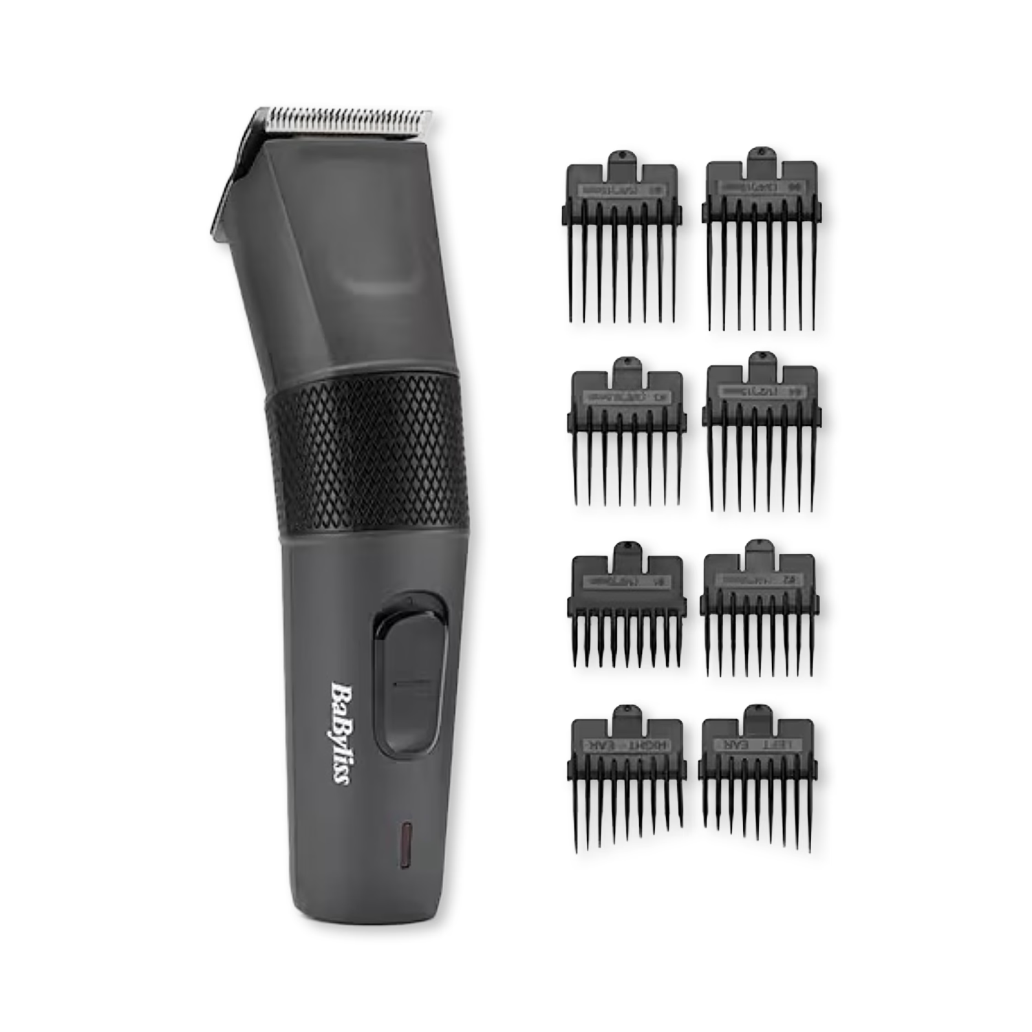 BaByliss Power Precision hair clipper with comb guides, imported from the UK