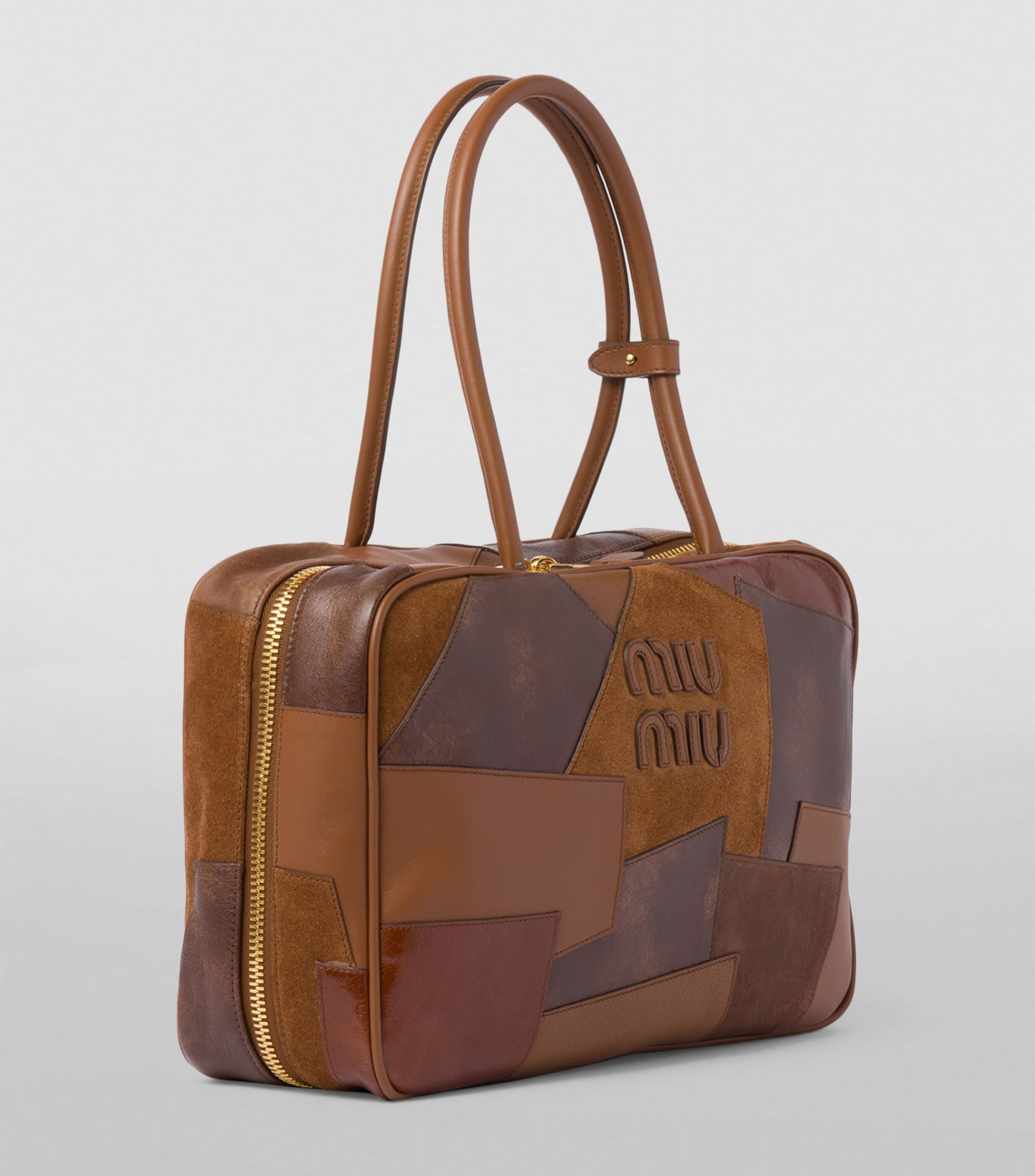 Miu Miu patchwork top-handle bag 23cm - British product