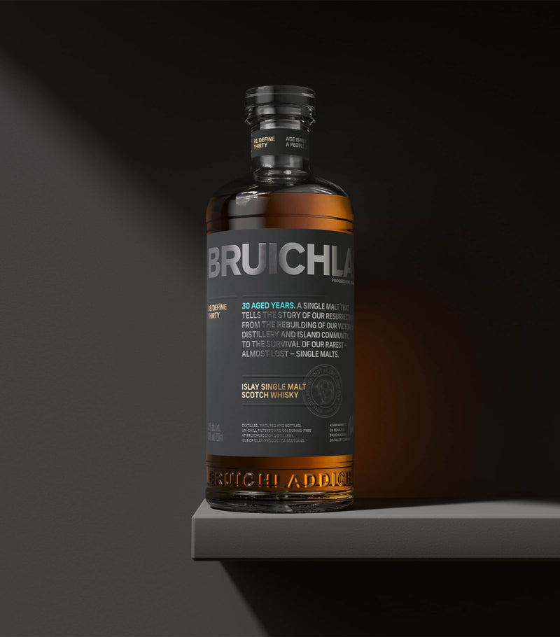 Bruichladdich 30-Year-Old Single Malt Whisky 70cl - British product