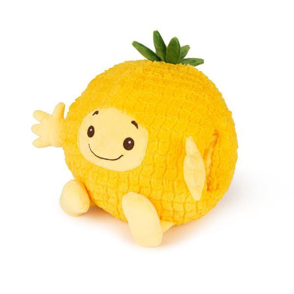 Cozy Noxxiez pineapple plush hand warmer cushion (British brand)