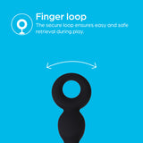 So Divine silicone anal beads 6.5 inches, imported from the UK