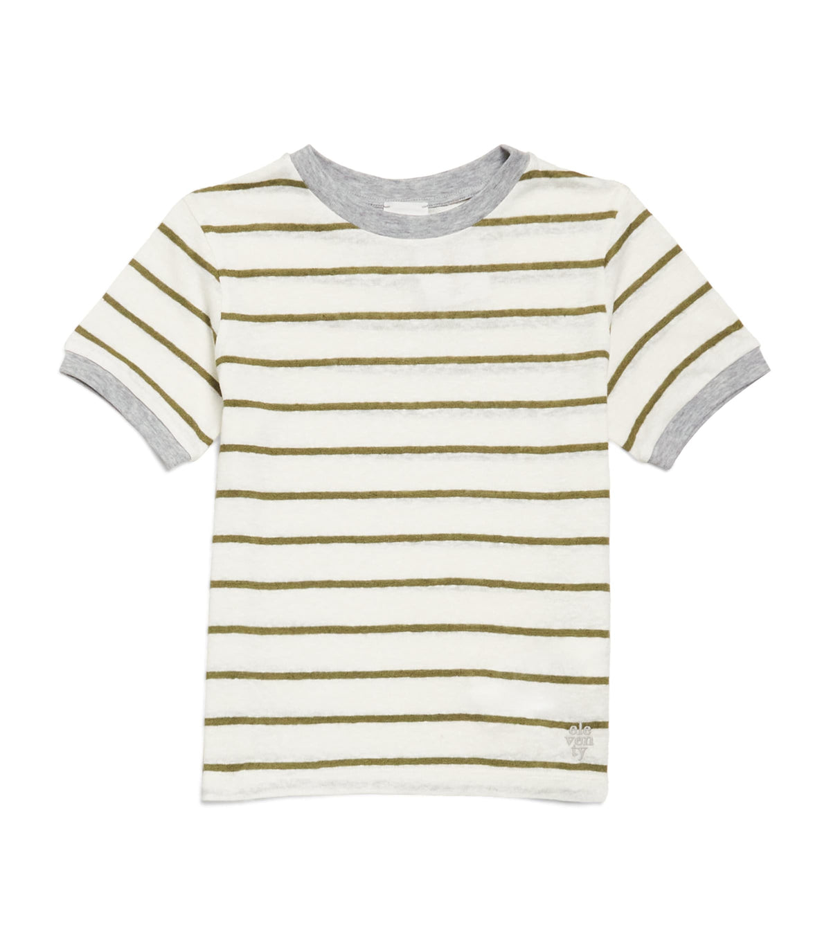 Eleventy Kids Cotton Stripe T-Shirt 2-16 years - British product