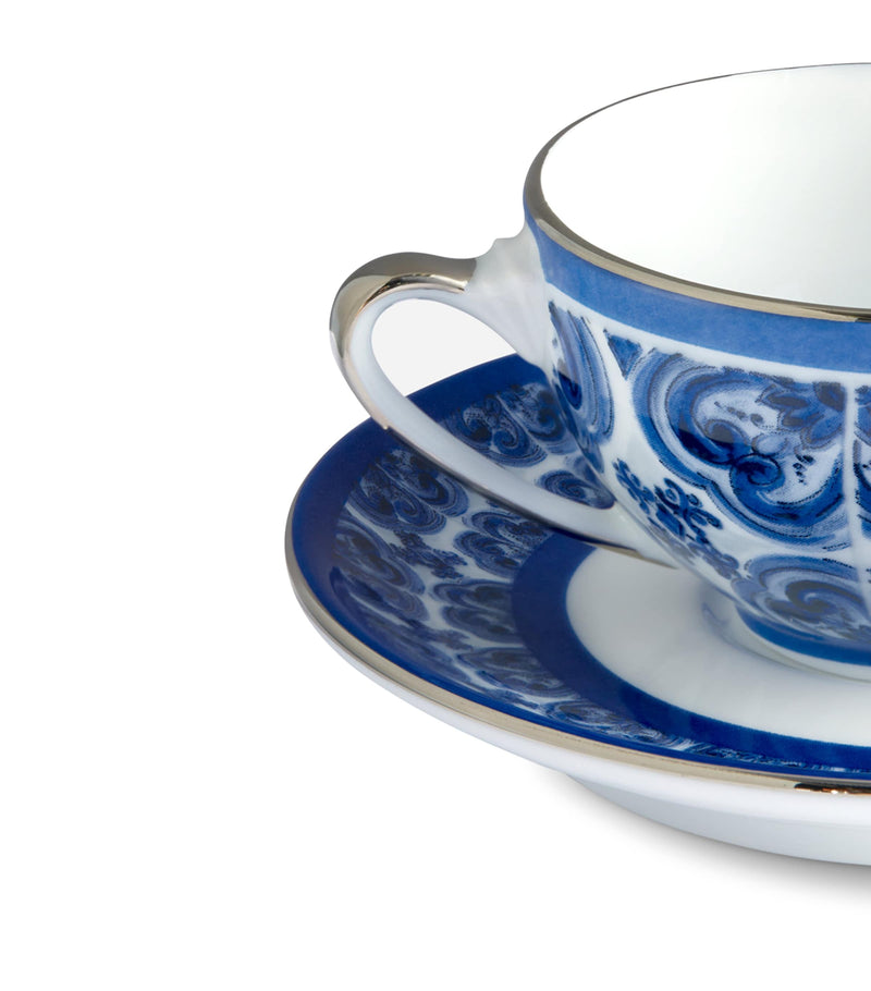 Dolce&Gabbana Casa Majolica coffee cup and saucer - British product