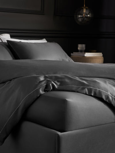 Drap-housse Profond Luxe Coton Gris Anthracite 300 fils Next - Acheter en ligne chez McGrocer