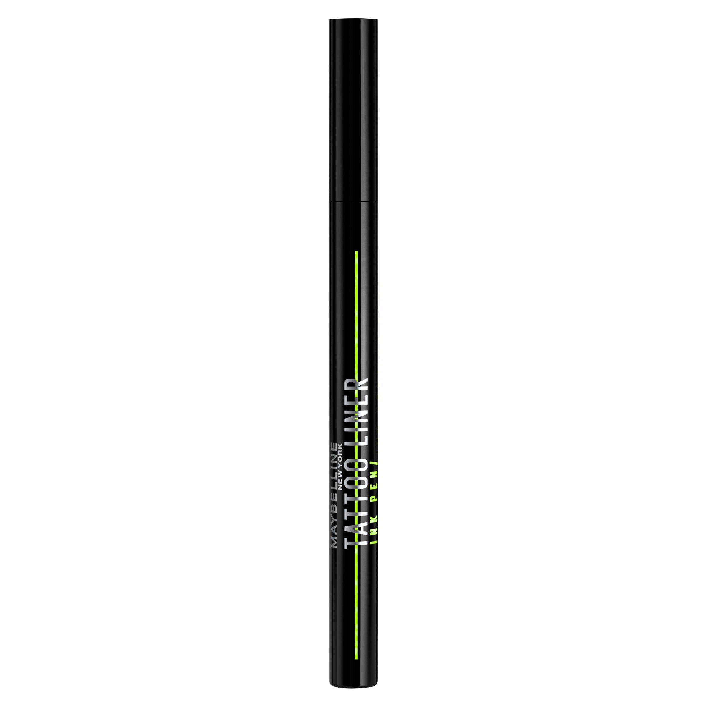 Maybelline Tattoo Liner Ink Pen Waterproof Up To 24h Wear Jet Black Eyeliner GOODS Sainsburys   