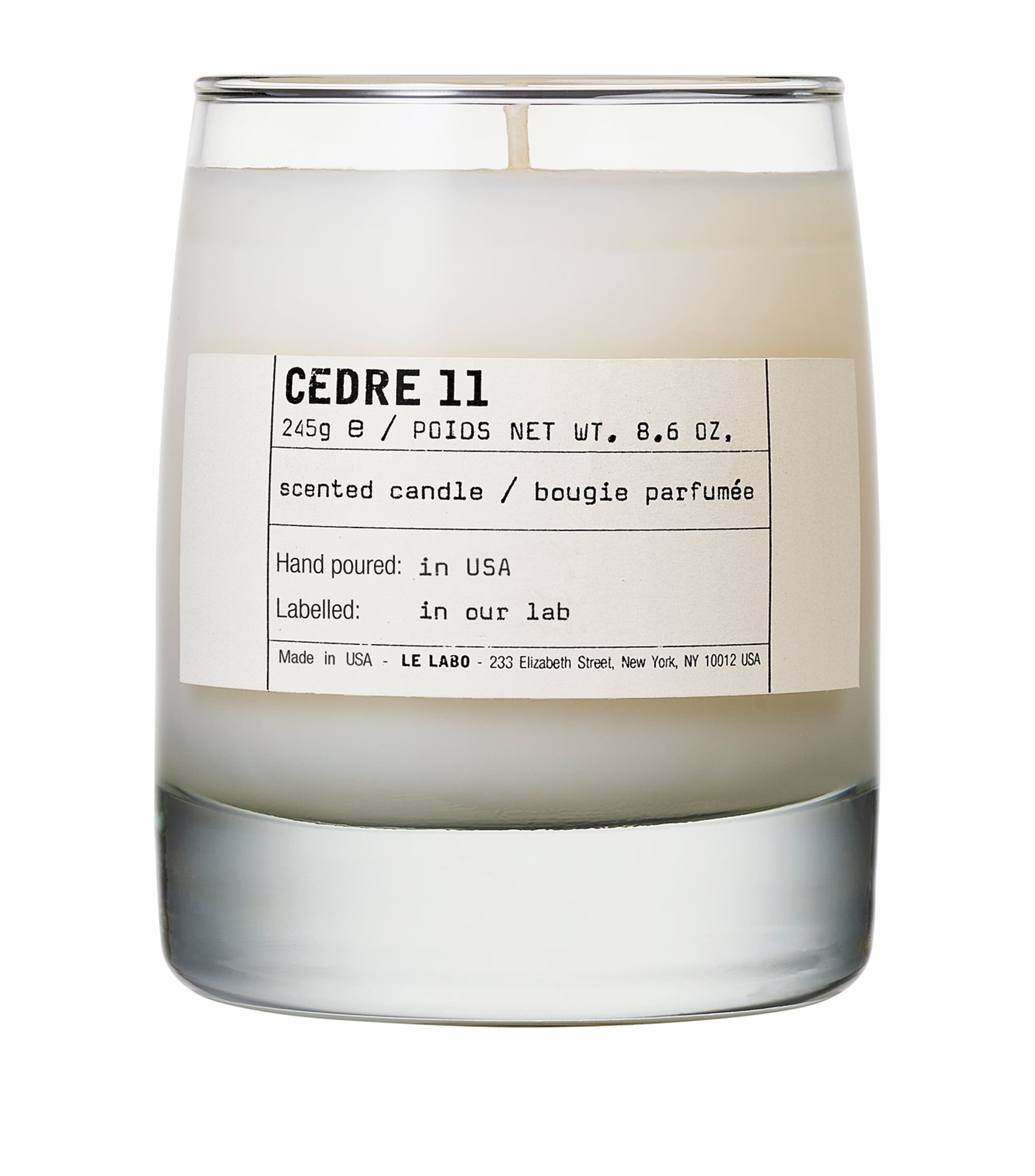 Le Labo Cedre 11 Classic candle 245g, UK version