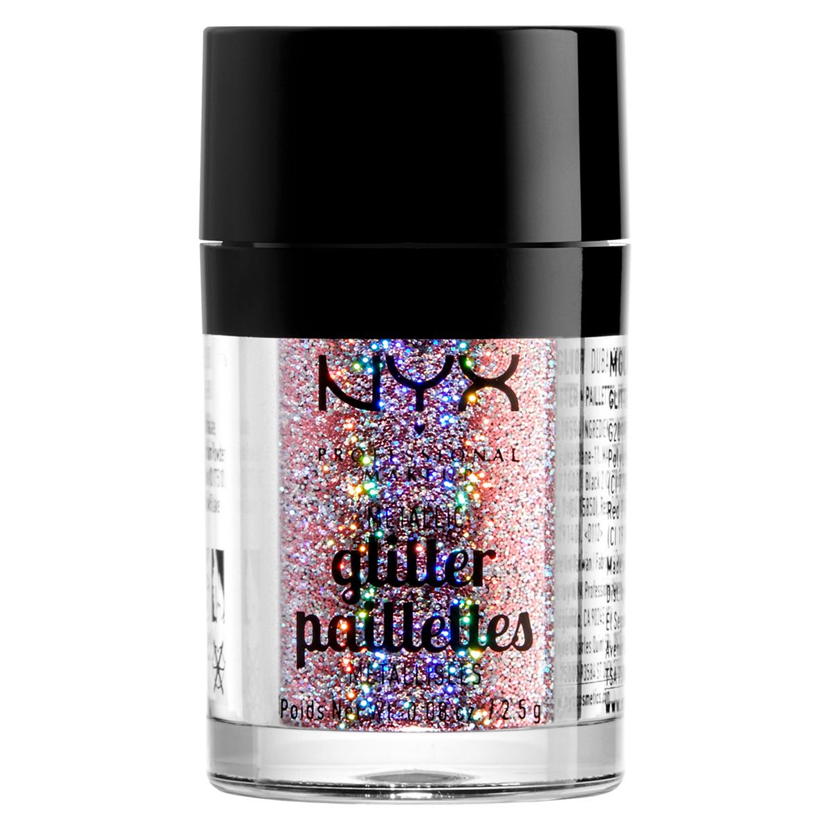 NYX Professional Makeup Metallic Glitter Make Up & Beauty Accessories Boots   