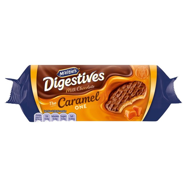 McVitie's Milk Chocolate Digestive Biscuits the Caramel One   250g