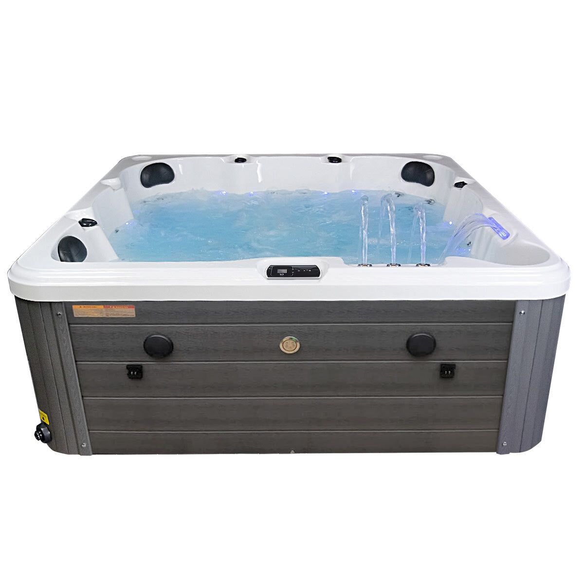 Blue Whale Spa Olive Bay 54-Jet 6 Person Hot Tub - Delivered and Installed