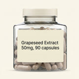 Holland & Barrett grapeseed extract 50mg 90 capsules, UK version