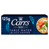 Carr's Table Water Cracked Black Pepper Crackers 125g
