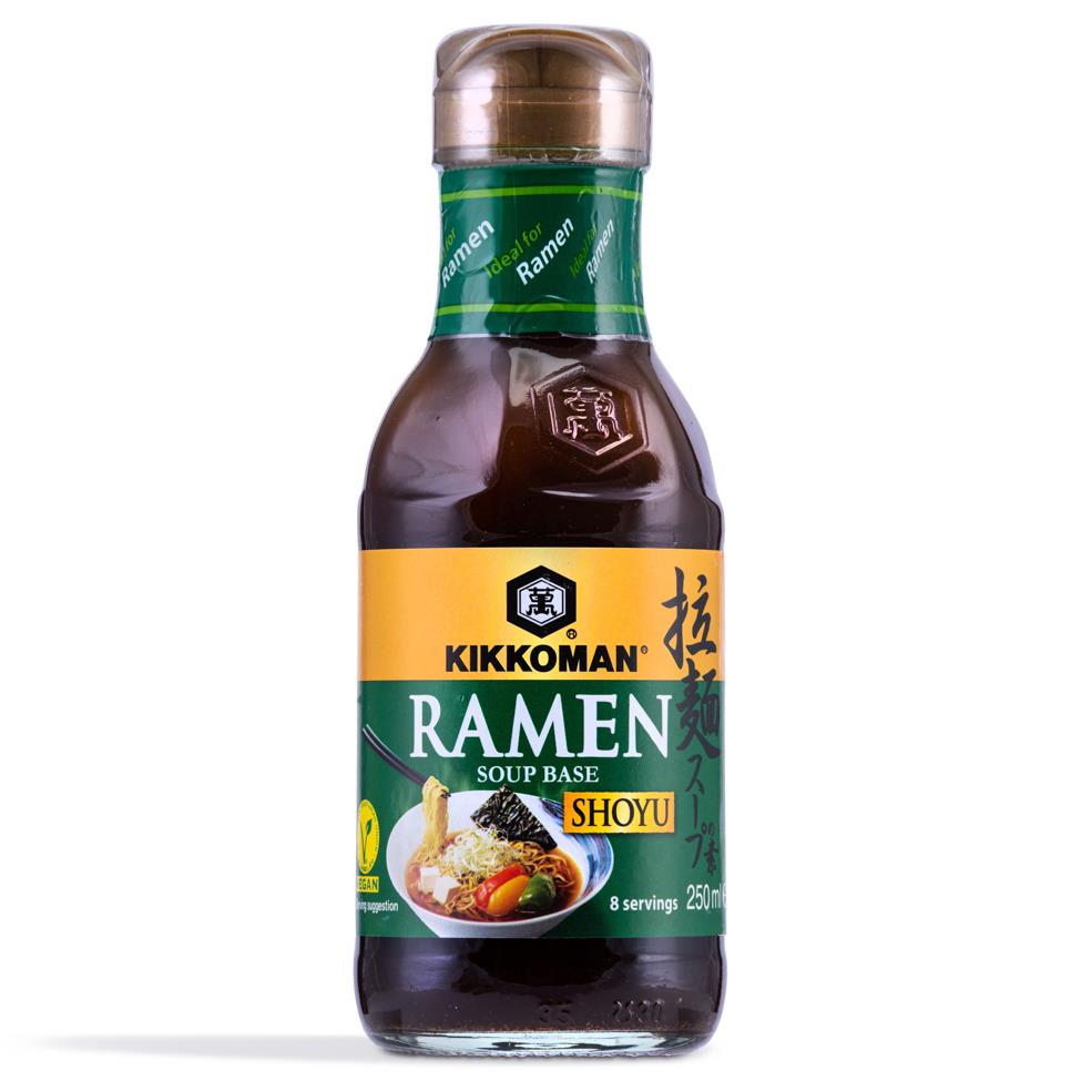 Kikkoman concentrated ramen soup base shoyu flavour - British product