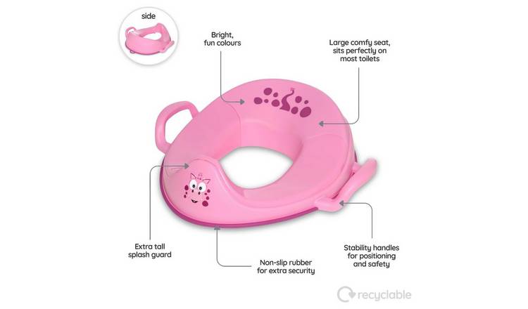 My Carry Potty little trainer seat pink dragon (British brand)