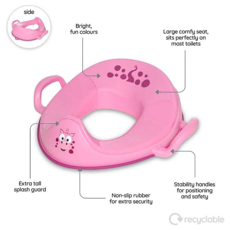 My Carry Potty little trainer seat pink dragon (British brand)