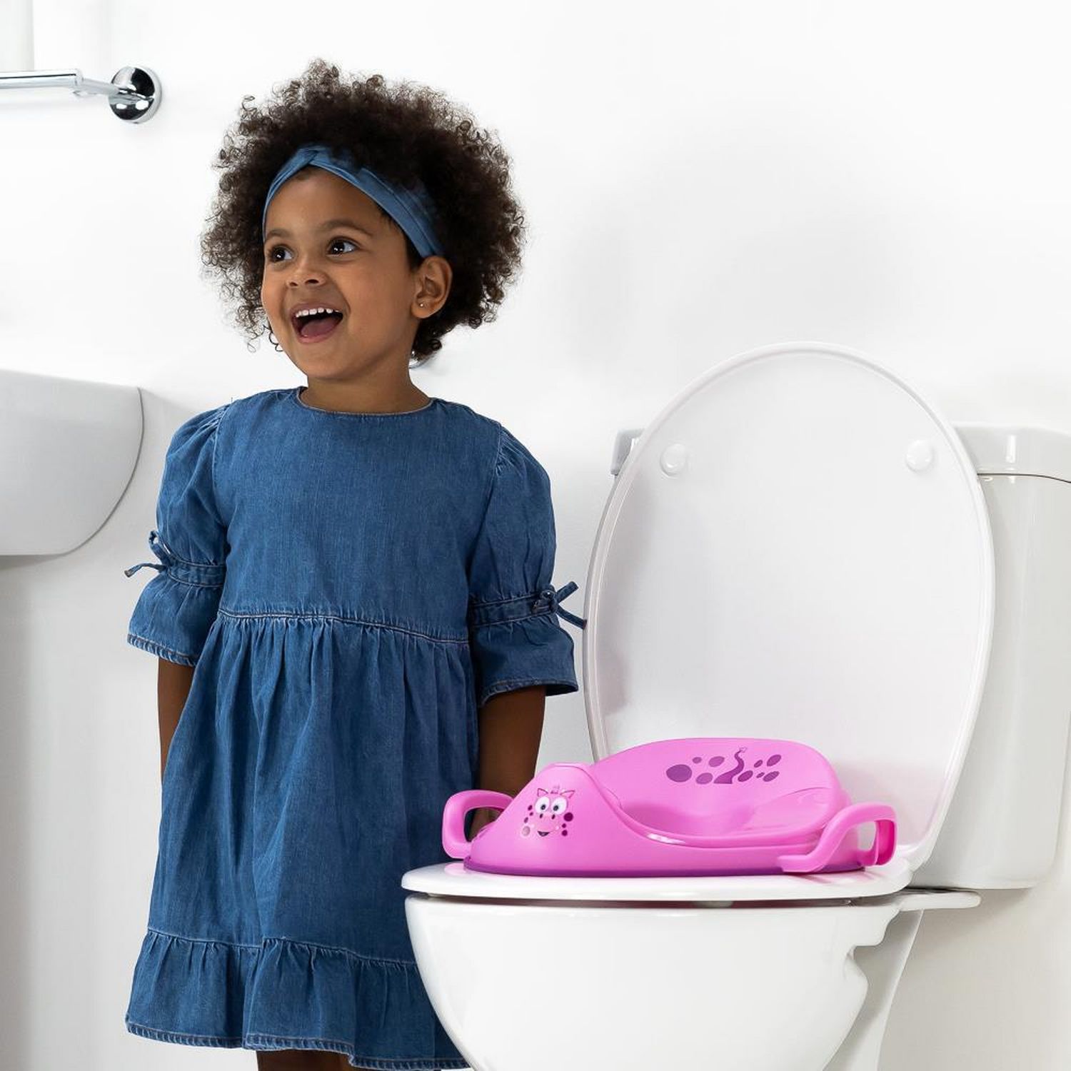 My Carry Potty little trainer seat pink dragon (British brand)