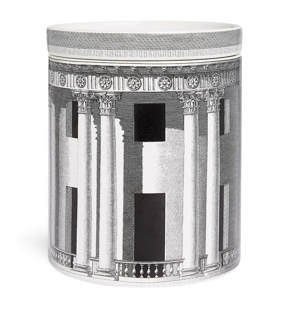 Fornasetti Architettura large candle in ceramic design (British brand)