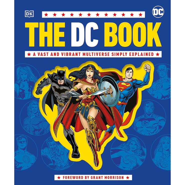 Marvel and DC Comics die cut book hardback, imported from the UK