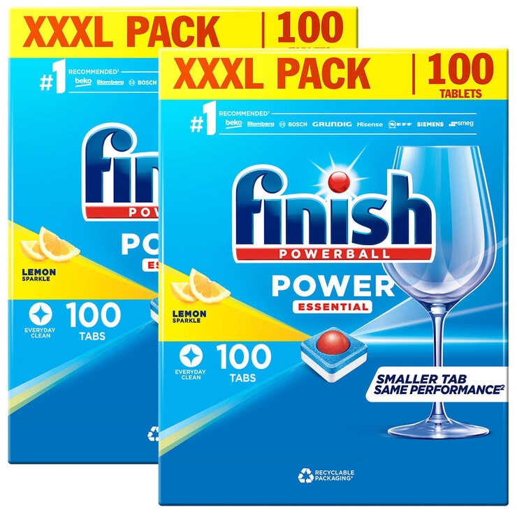 Finish Powerball All In One Dishwasher Tablets 2 x 100 Pack
