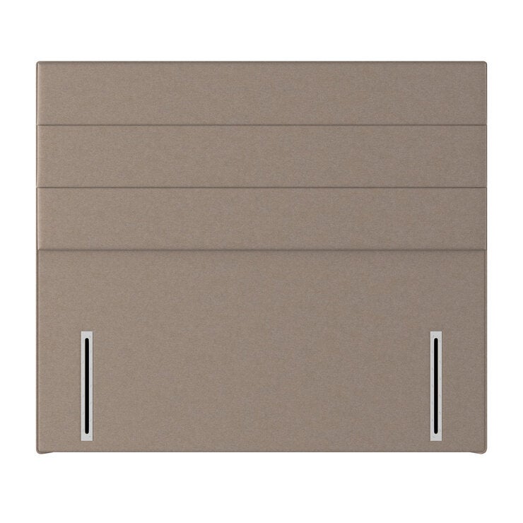 Sealy Monet latte fabric headboard double (British brand)