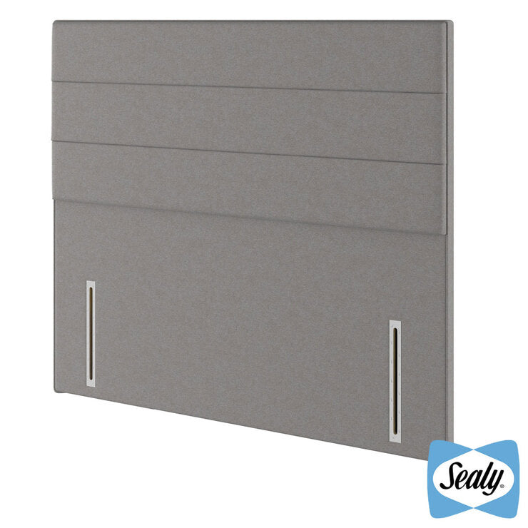 Sealy Silver Fox fabric full height headboard double (British brand)