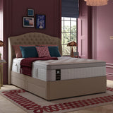 Sealy Richmond Latte fabric full height headboard, UK version