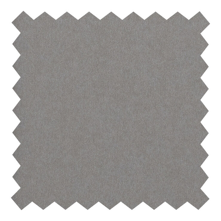 Sealy Richmond fabric headboard in grey, imported from the UK
